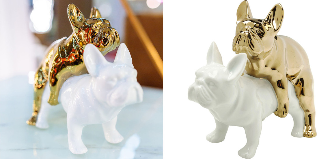 Статуэтка Bulldog Lovers