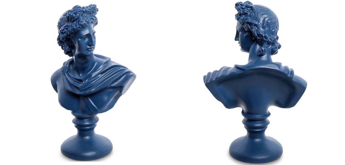 Статуэтка Bust David blue