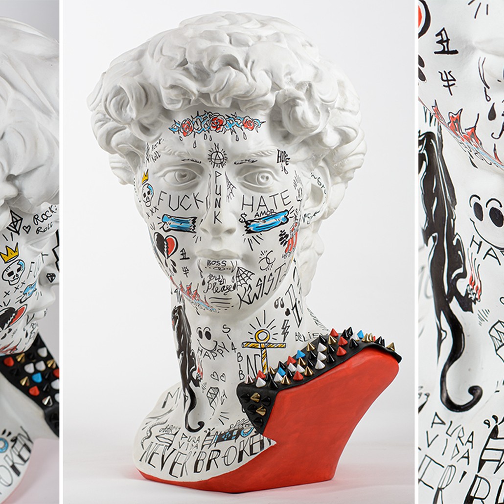 Статуэтка Bust of David PUNK