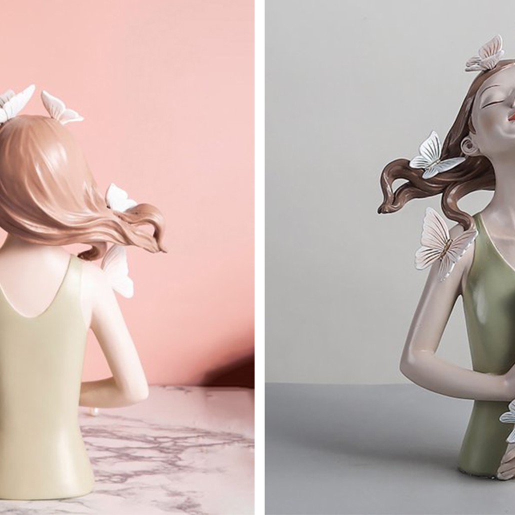 Статуэтка Butterfly Girl Vase