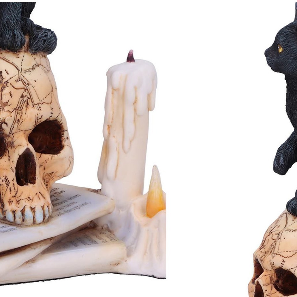Статуэтка Cat on Skull