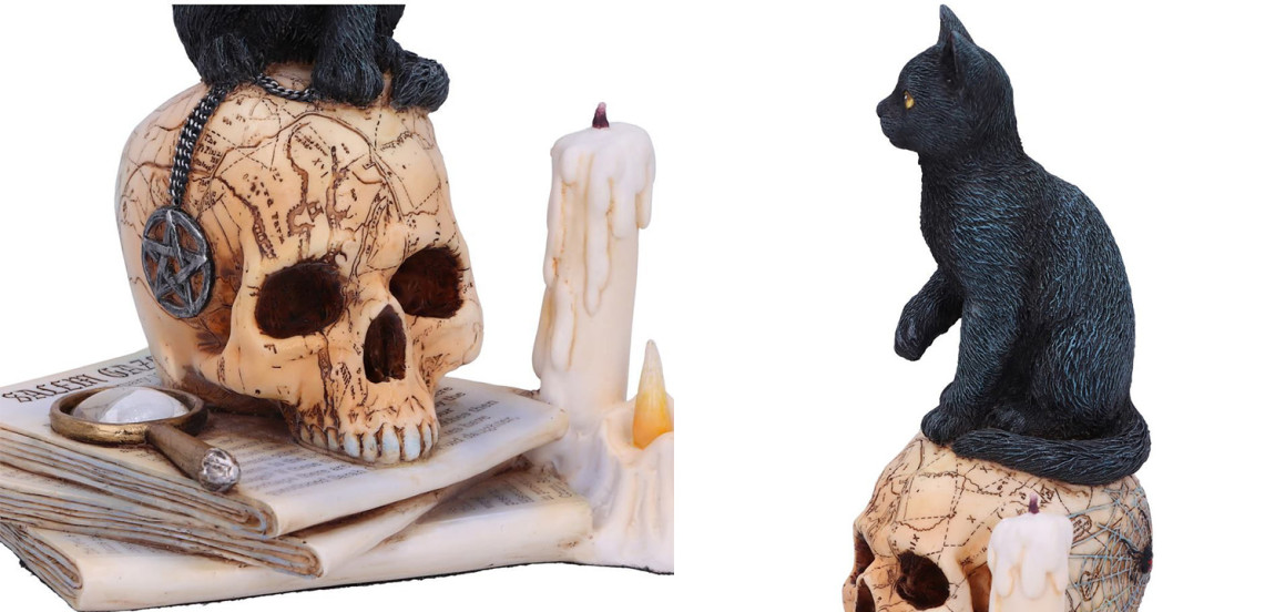 Статуэтка Cat on Skull