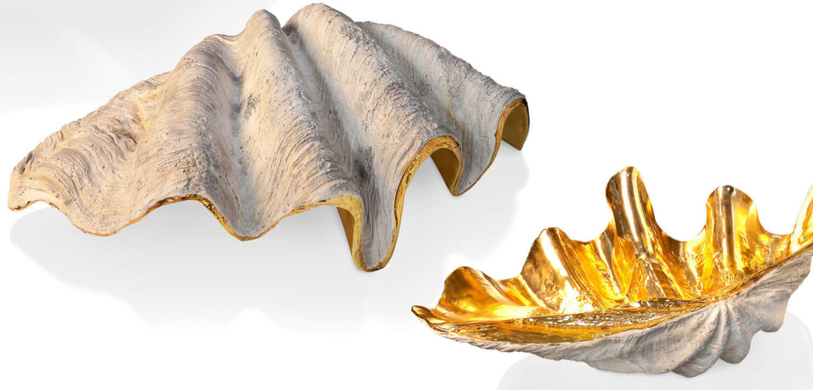 Статуэтка CONCHIGLIA TRIDACNE RESIN