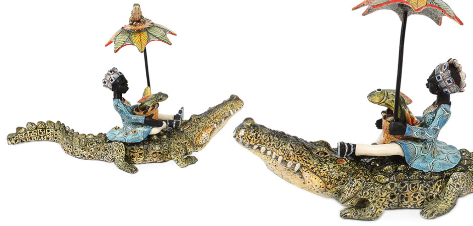 Статуэтка Crocodile Rider