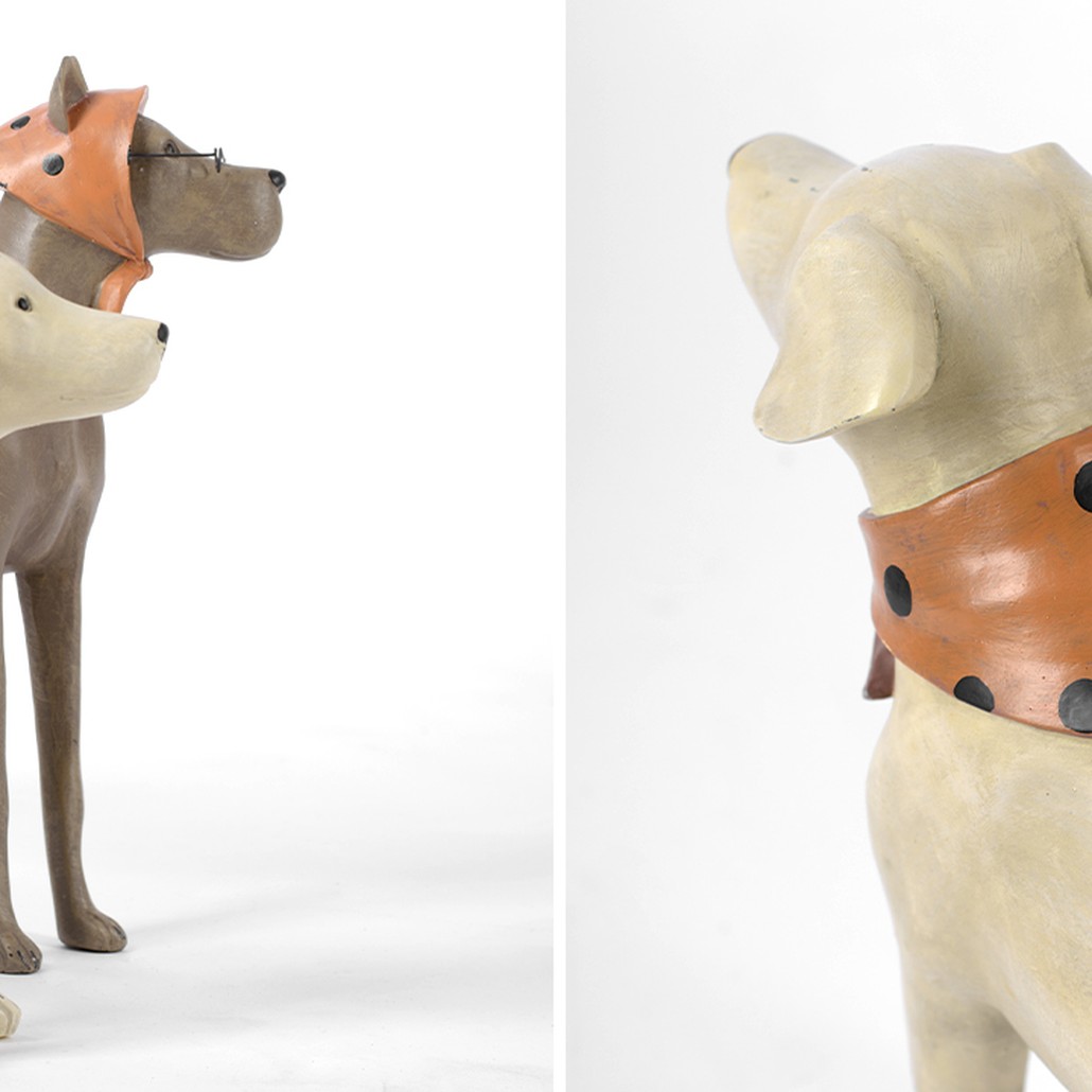 Статуэтка Dog in scarf