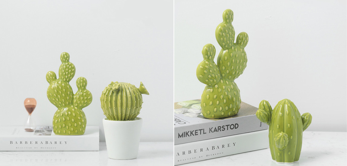 Статуэтка Flat Cactus