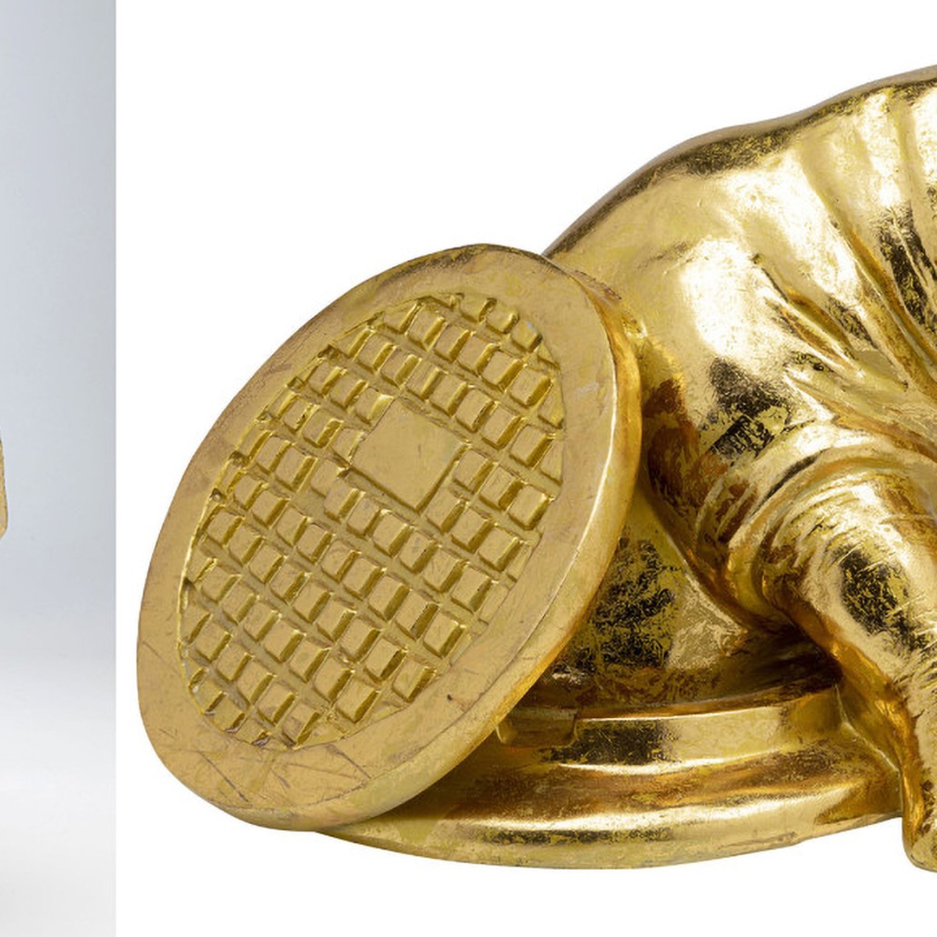 Статуэтка Golden Hippo