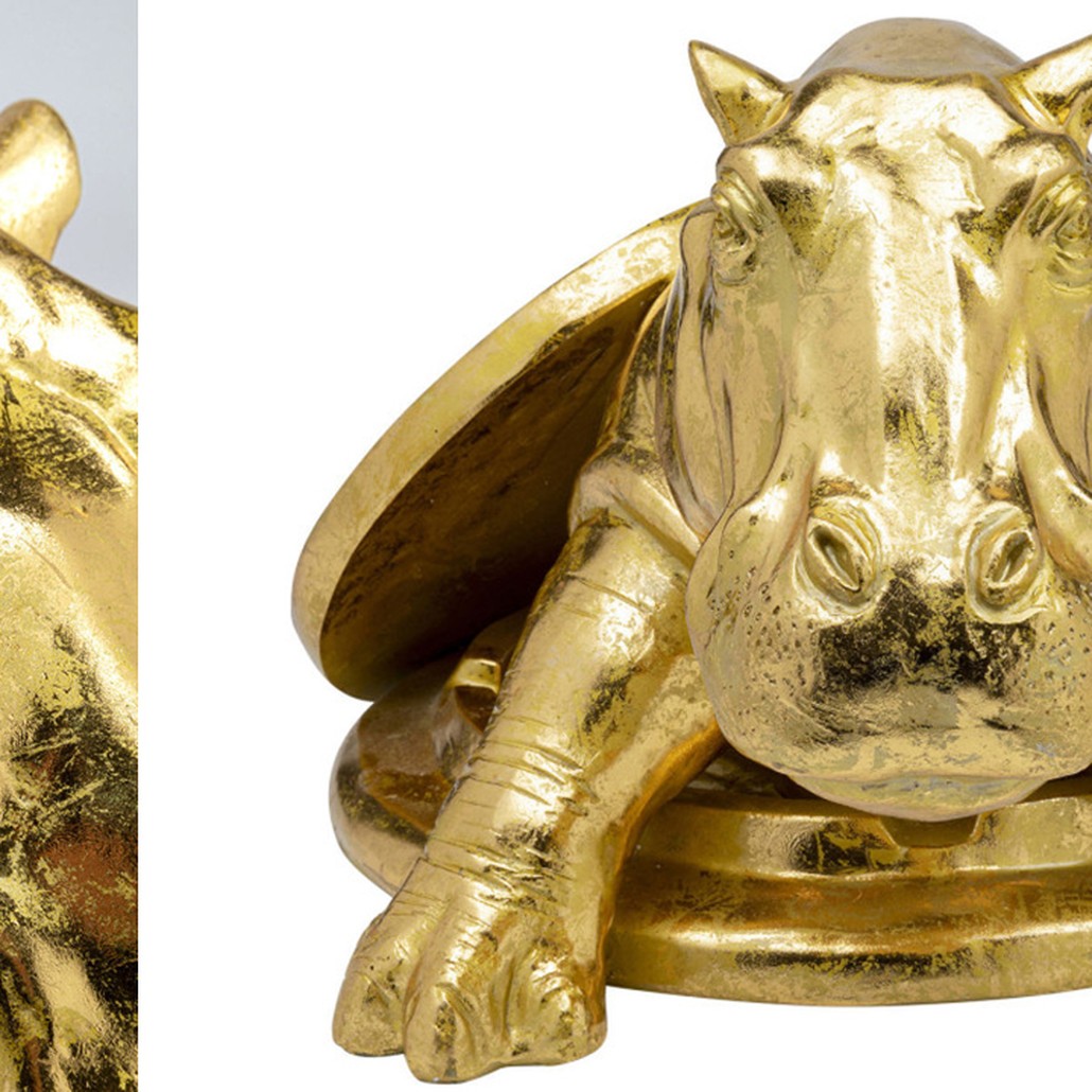 Статуэтка Golden Hippo