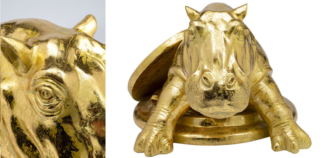 Статуэтка Golden Hippo