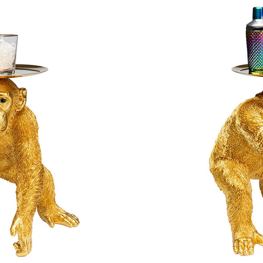 Статуэтка Golden Monkey with stand