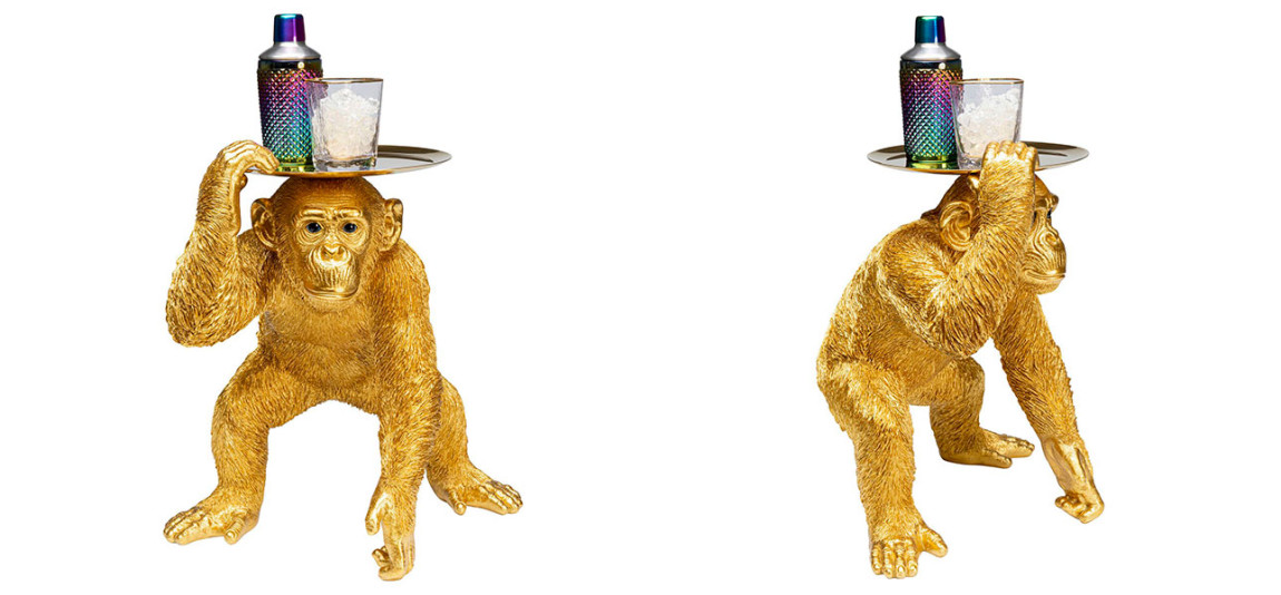 Статуэтка Golden Monkey with stand