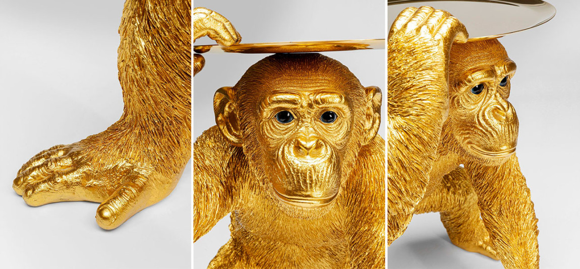 Статуэтка Golden Monkey with stand