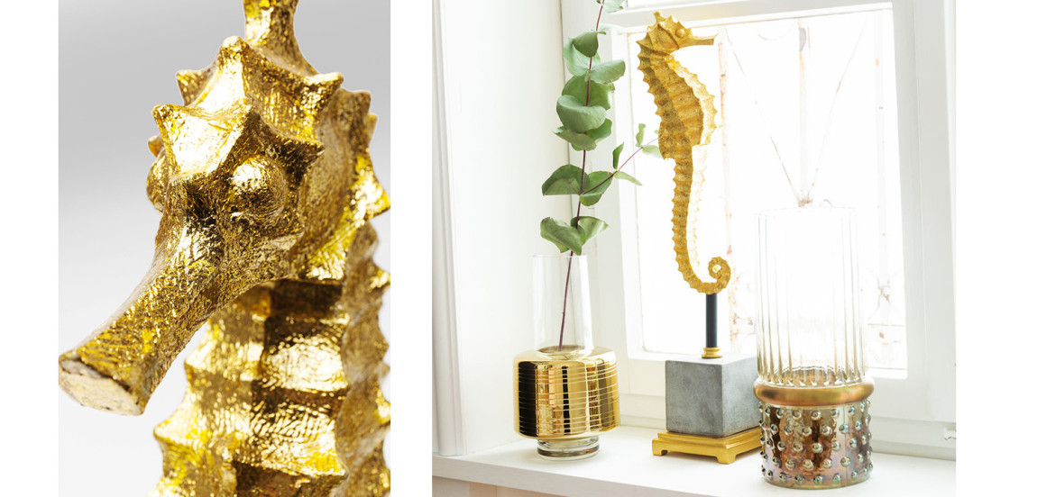 Статуэтка Golden Sea Horse