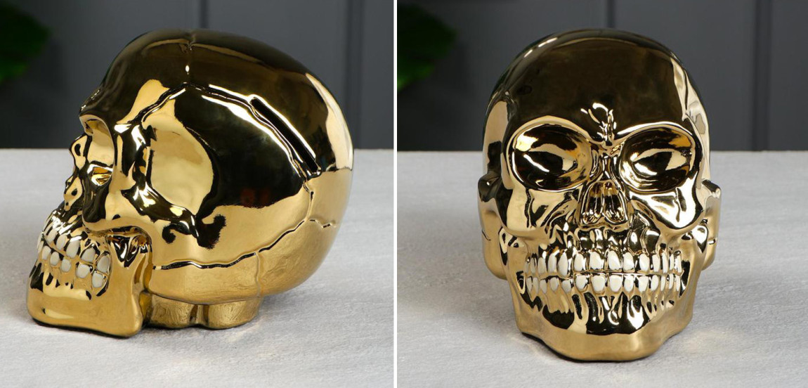 Статуэтка Golden Skull
