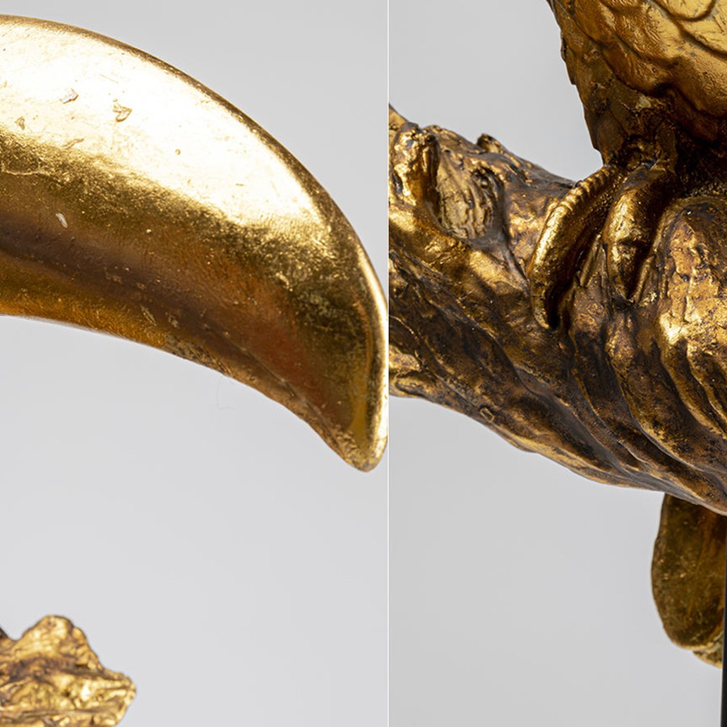 Статуэтка Golden Tukan on a stand