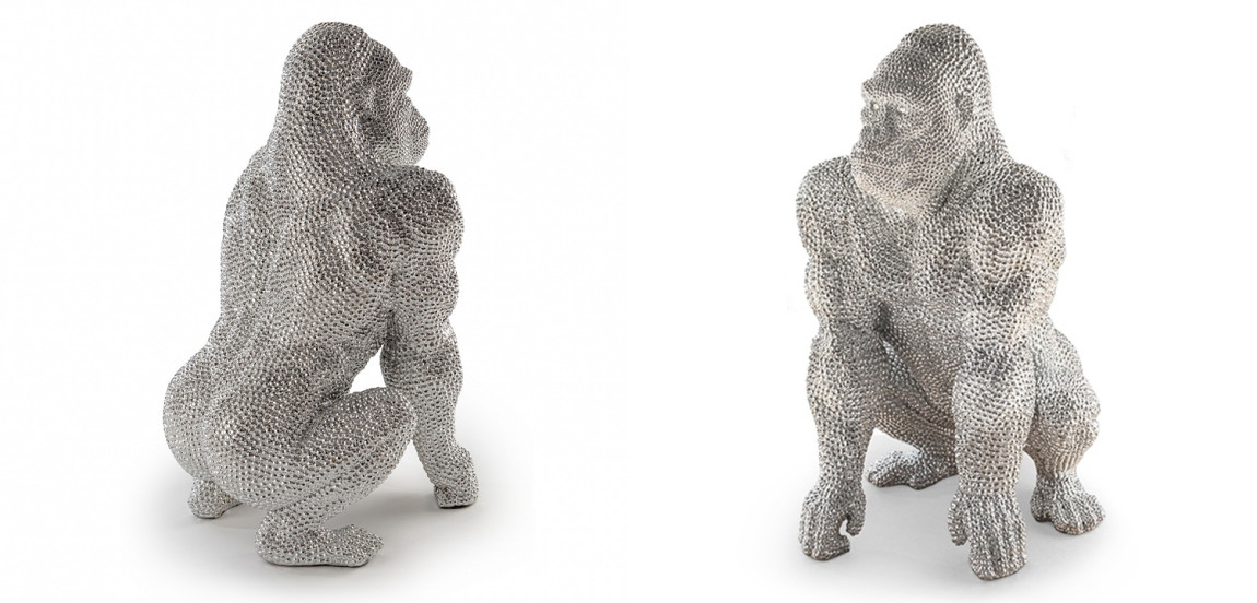 Статуэтка Gorilla Silver