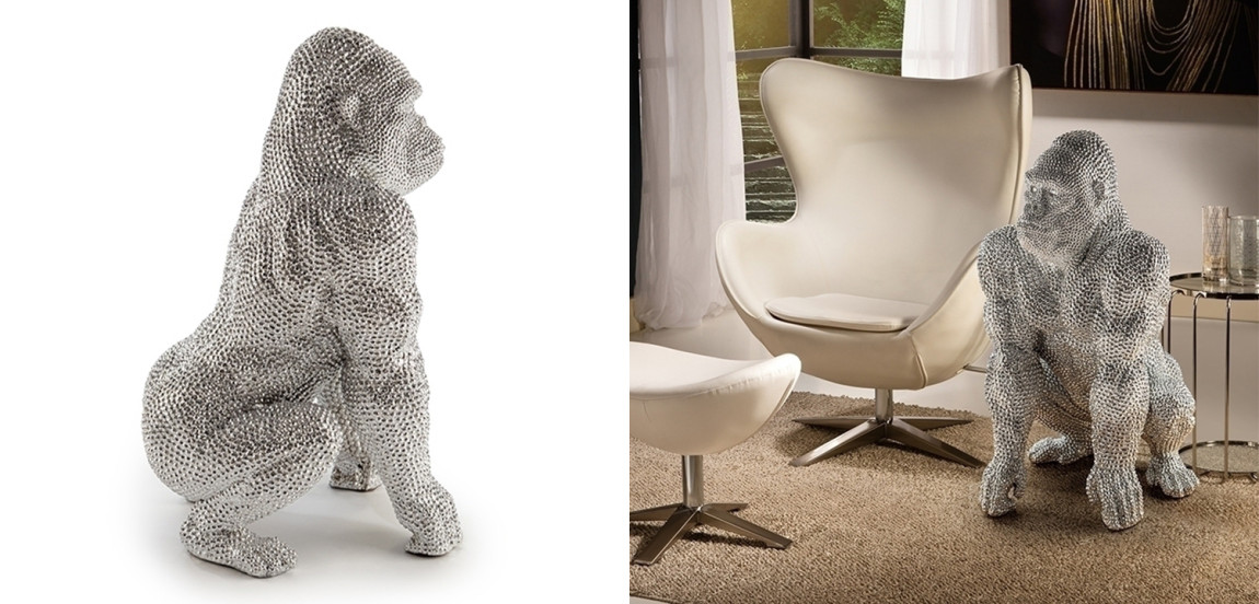 Статуэтка Gorilla Silver