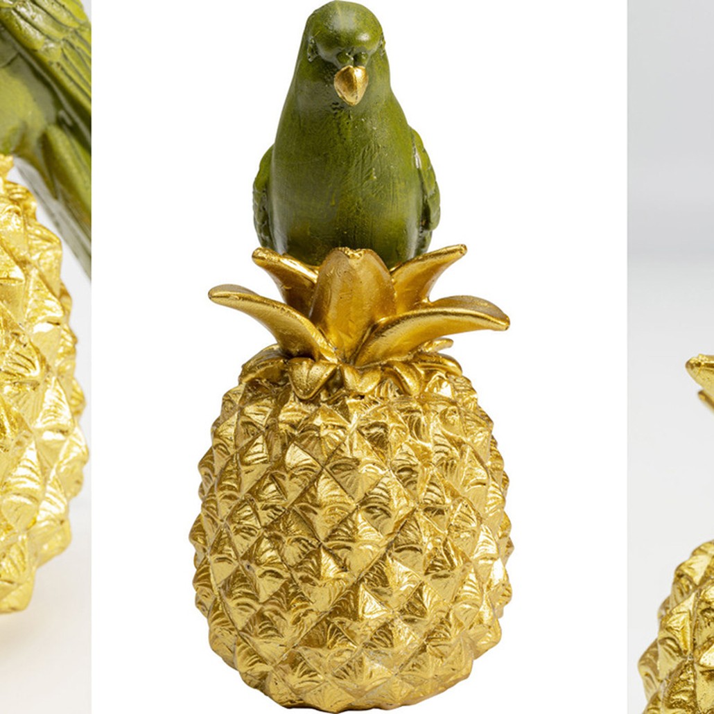 Статуэтка Green Parrot on a Pineapple