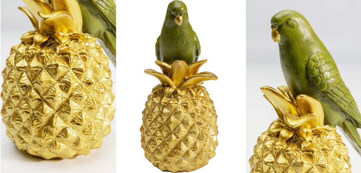 Статуэтка Green Parrot on a Pineapple