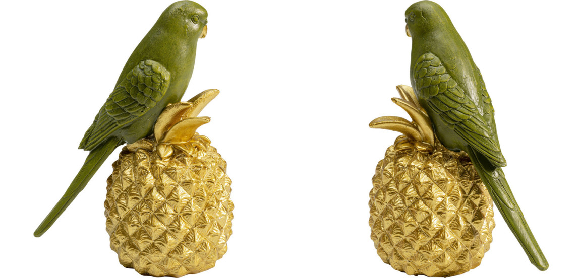 Статуэтка Green Parrot on a Pineapple