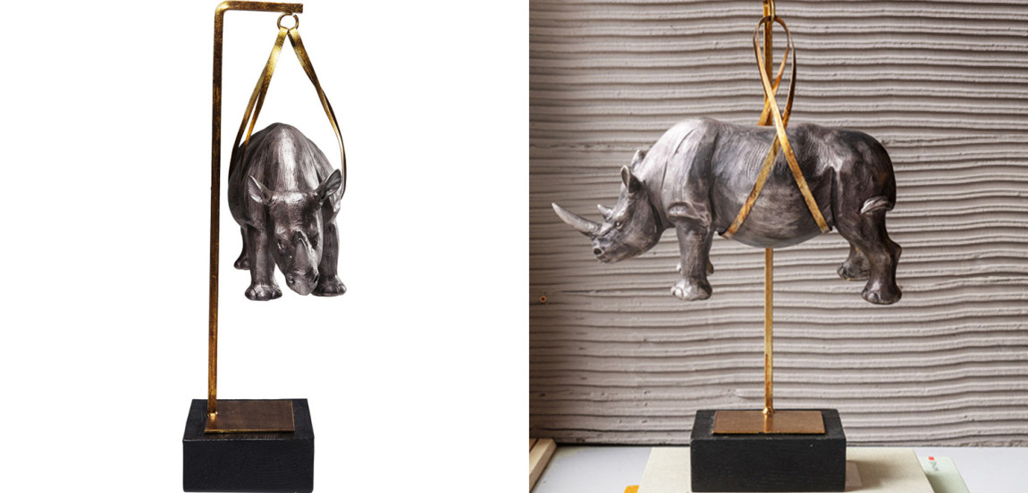 Статуэтка Hanged Rhino