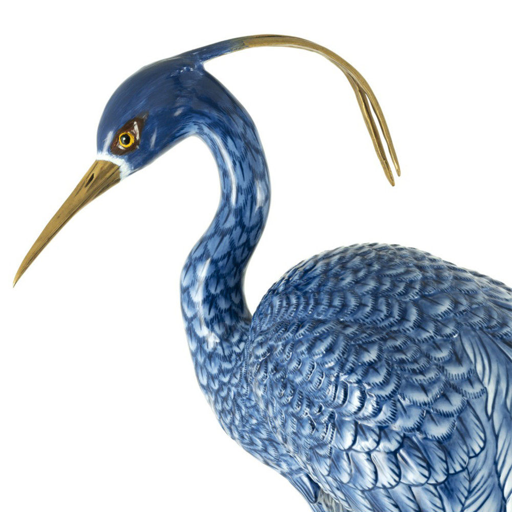 Статуэтка HERON ATLANTA BLUE