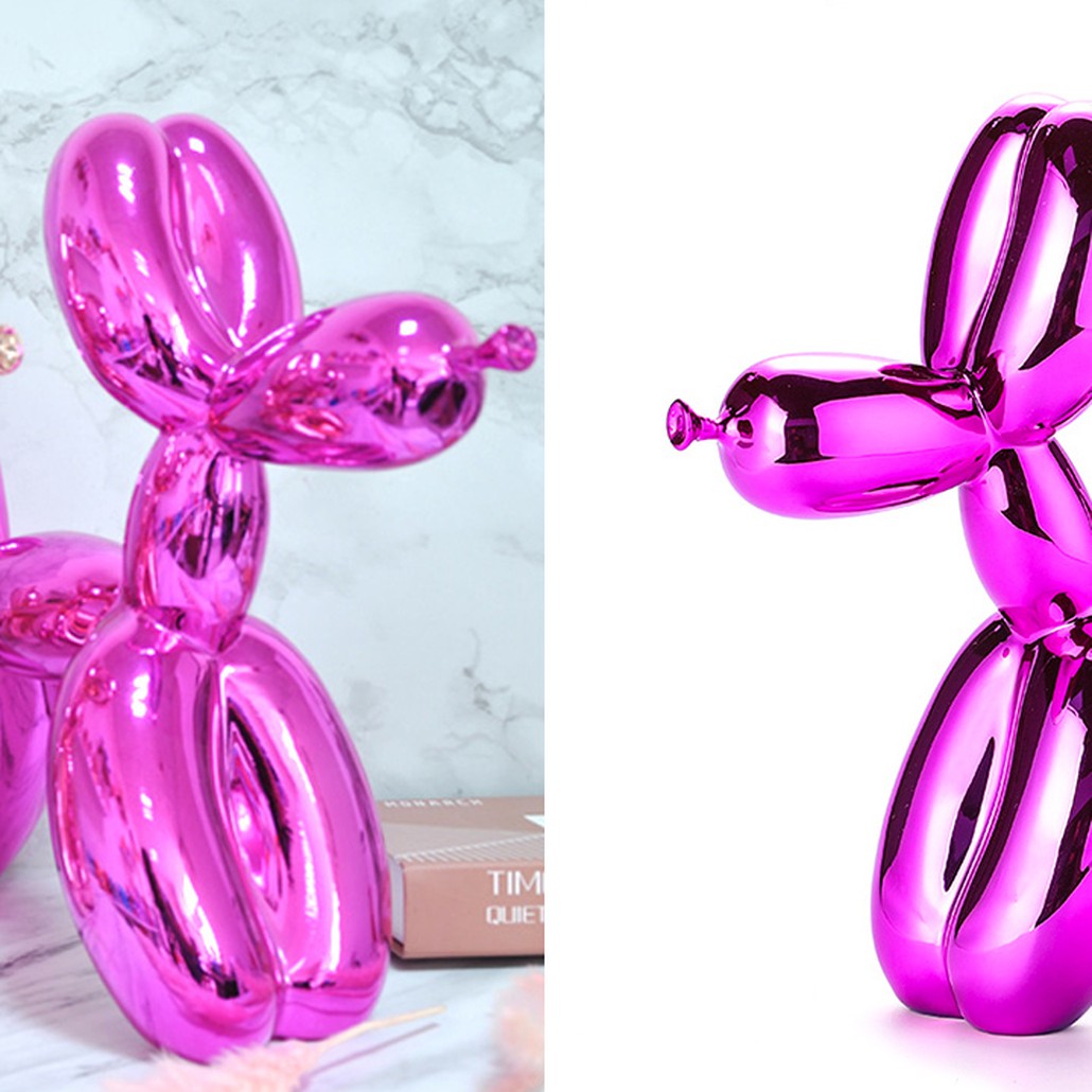 Статуэтка Jeff Koons Balloon Dog fuchsia