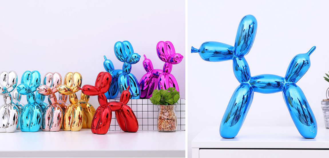 Статуэтка Jeff Koons Balloon Dog medium Blue