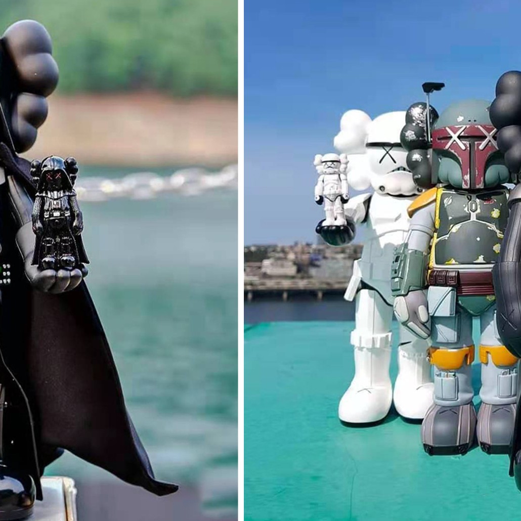 Статуэтка KAWS Star Wars Darth Vader
