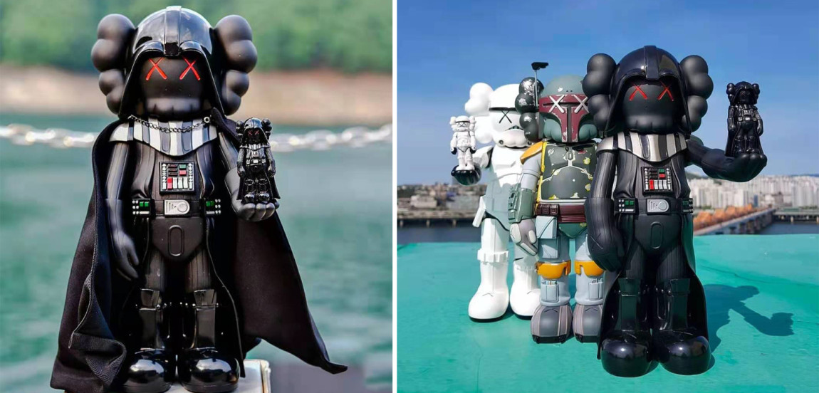 Статуэтка KAWS Star Wars Darth Vader