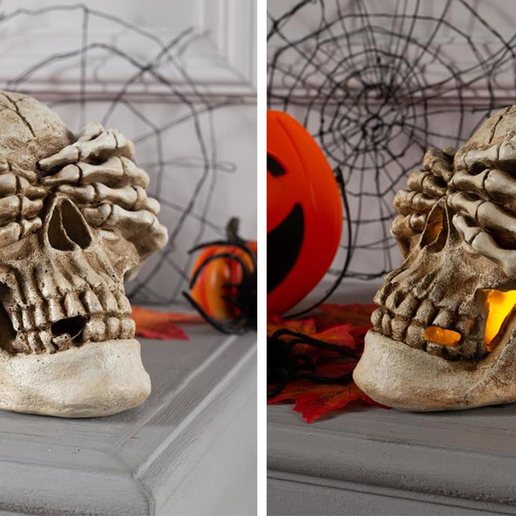 Статуэтка LED Skull