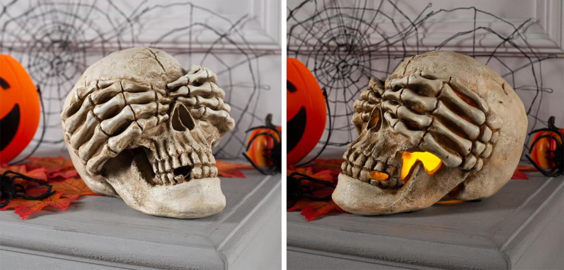 Статуэтка LED Skull