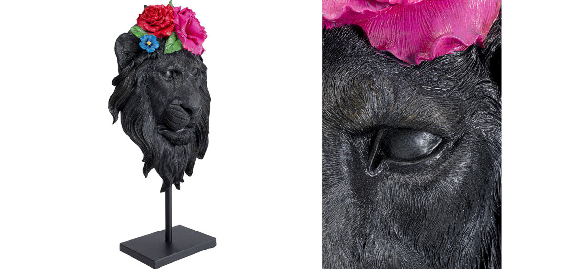 Статуэтка Lion and Flowers