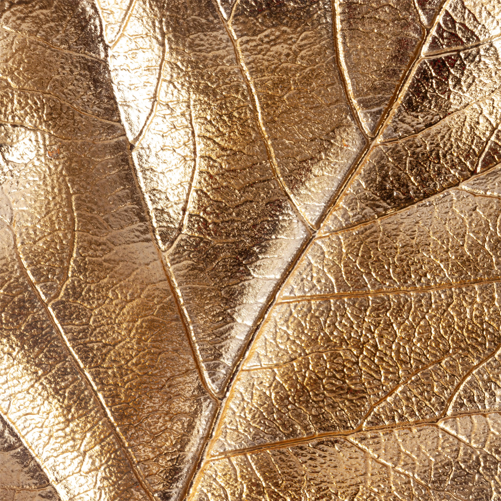 Статуэтка Metal Flowers Gold Black powder