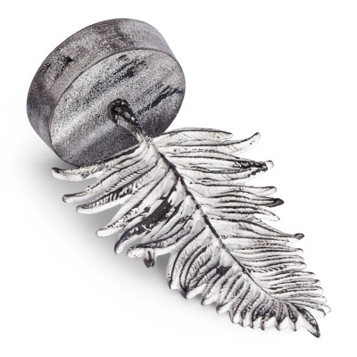 Статуэтка Metal Flowers античная платина