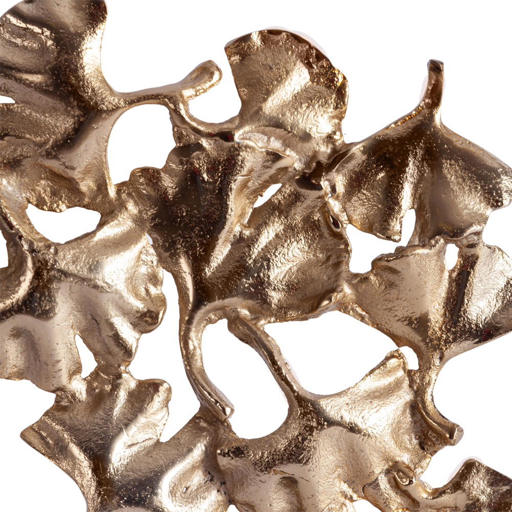 Статуэтка Metal Flowers Вrass Gold