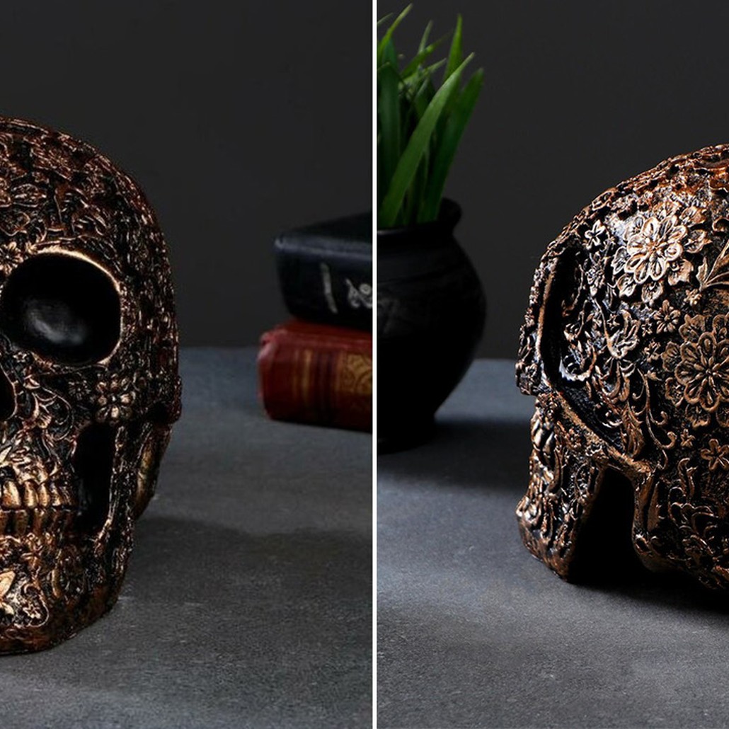 Статуэтка Patterned Skull