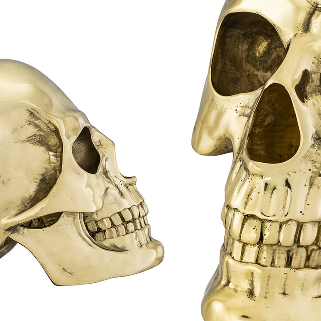 Статуэтка Philipp Plein Gold Skull Element