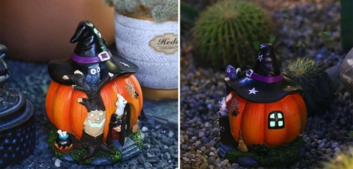 Статуэтка Pumpkin House Witch
