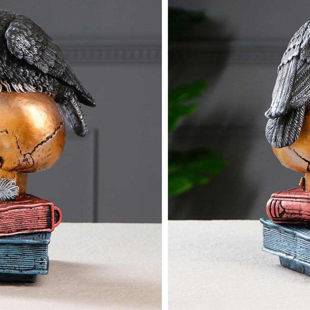 Статуэтка Raven and Skull