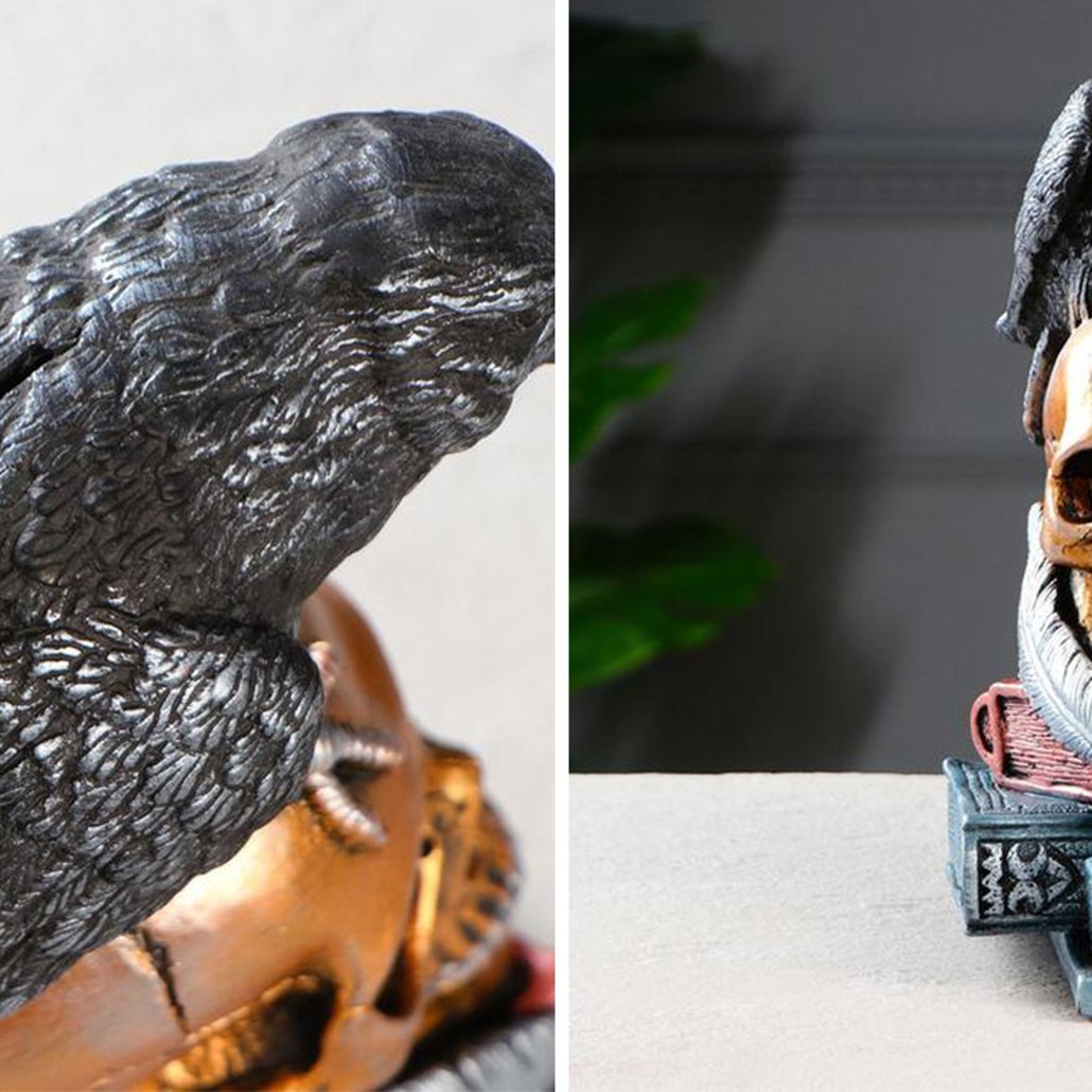 Статуэтка Raven and Skull