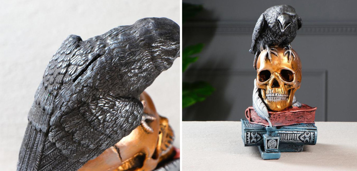 Статуэтка Raven and Skull