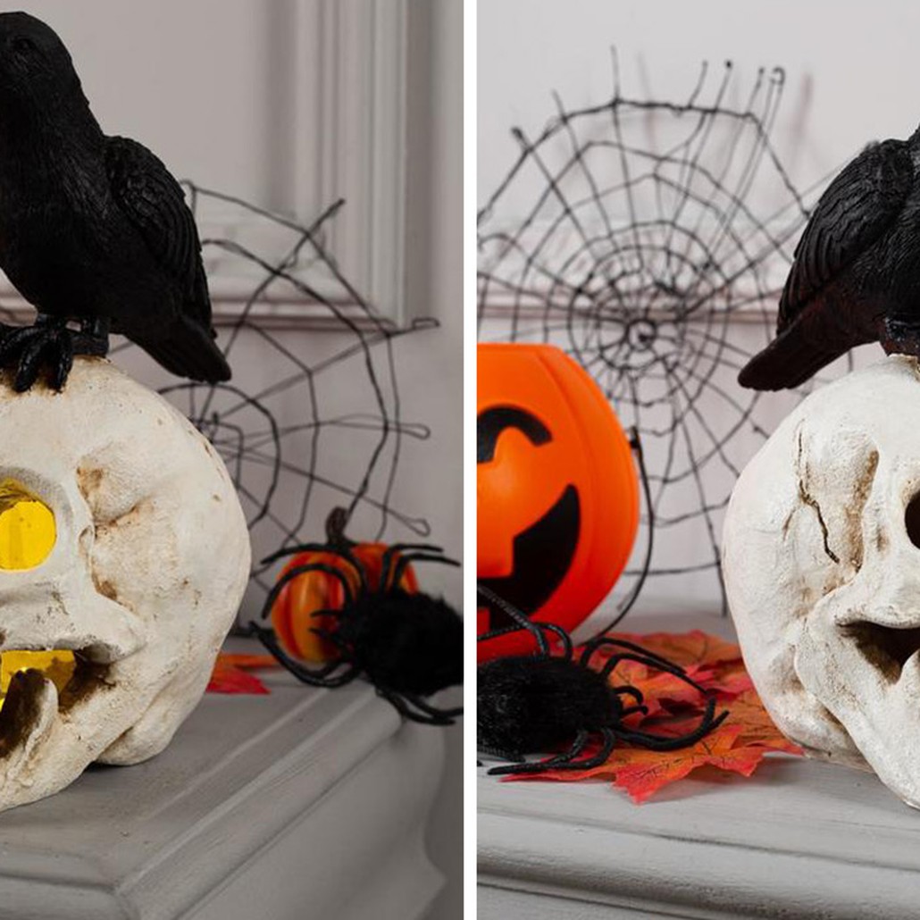 Статуэтка Raven and Skull II
