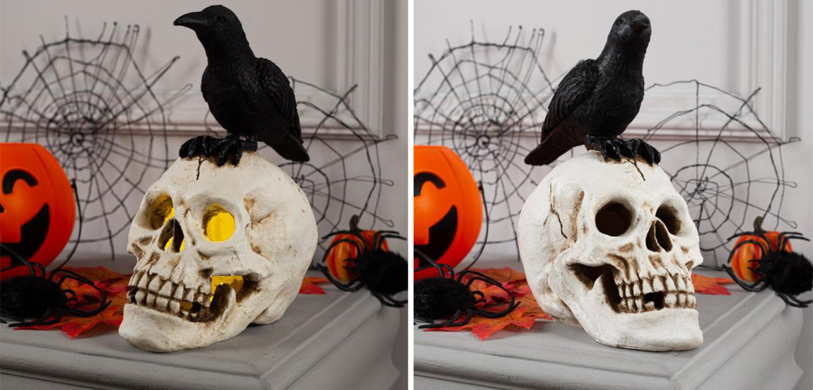 Статуэтка Raven and Skull II