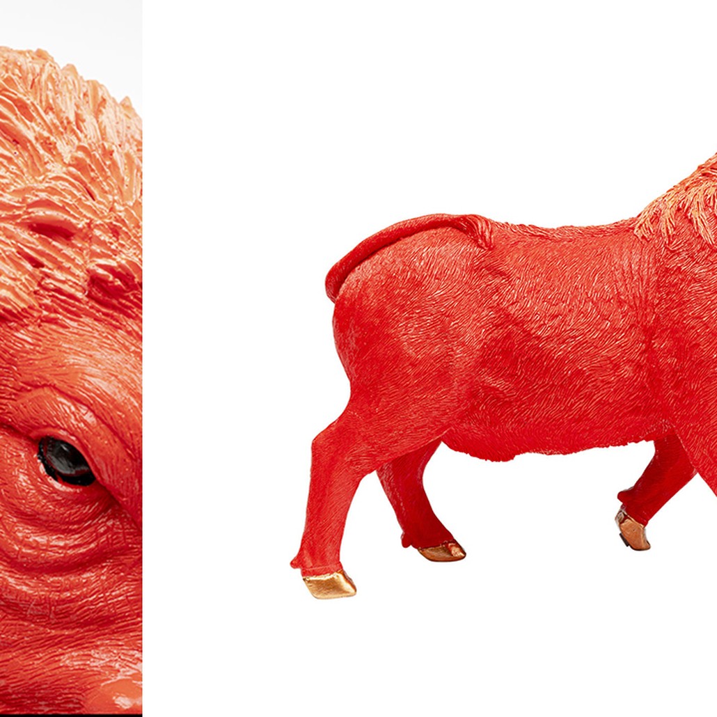 Статуэтка Red Wild Boar