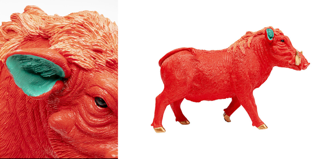 Статуэтка Red Wild Boar