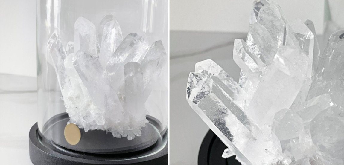 Статуэтка Rhinestone Glass Cloche