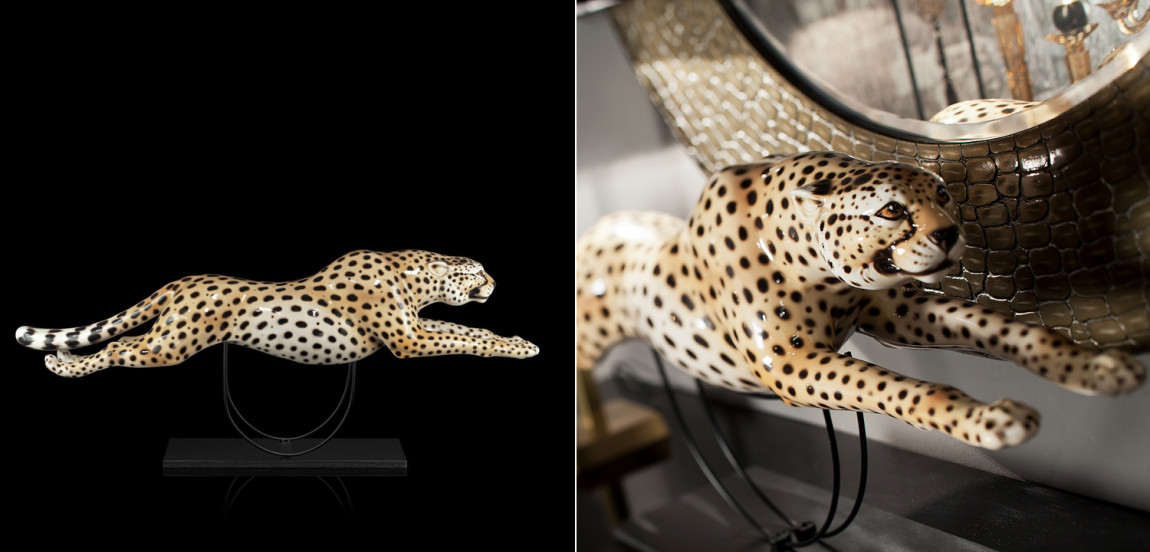 Статуэтка RUNNING CHEETAH W/BASE