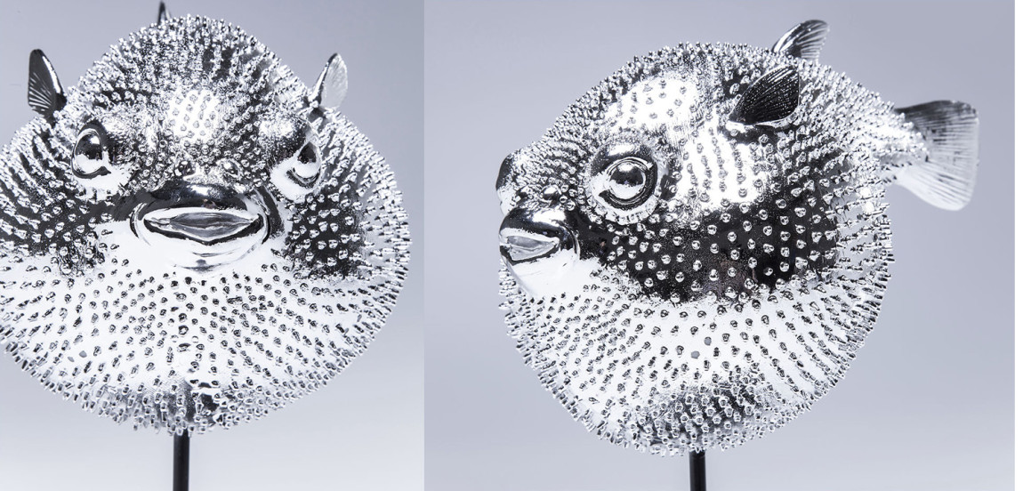 Статуэтка Silver Blowfish