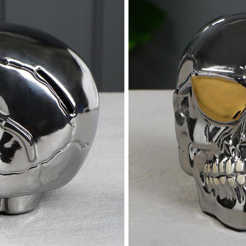 Статуэтка Silver Skull